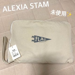 アリシアスタン(ALEXIA STAM)のALEXIA STAM✨クラッチ✨キャンバス生地✨(クラッチバッグ)