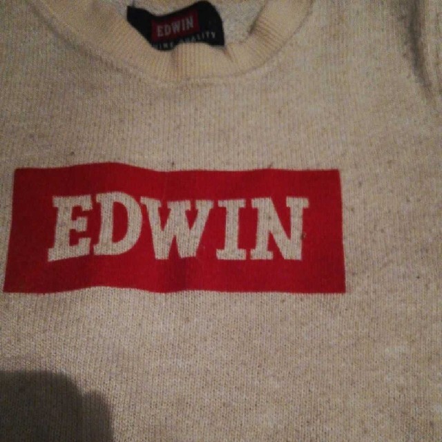 EDWIN(エドウィン)のエドウィン☆トレーナー　95 キッズ/ベビー/マタニティのキッズ服男の子用(90cm~)(Tシャツ/カットソー)の商品写真