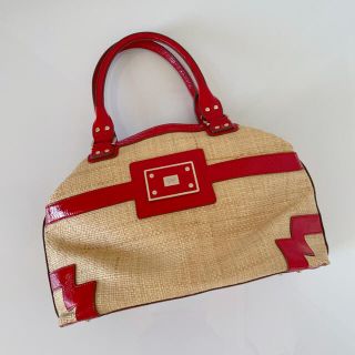 アニヤハインドマーチ(ANYA HINDMARCH)のANYA HINDMARCH アニヤハインドマーチ かごバッグ ハンドバッグ(かごバッグ/ストローバッグ)