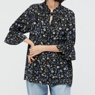 ユニクロ(UNIQLO)のユニクロ　ポール&ジョー　ブラウス(七分袖) (シャツ/ブラウス(長袖/七分))