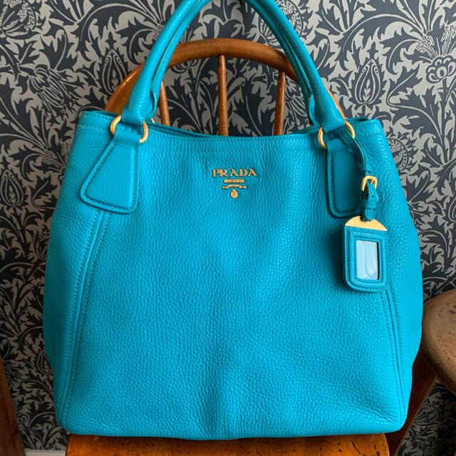限定価格セール! PRADA - PRADA プラダ 2wayトートバッグ スカイ