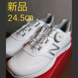 ニューバランス(New Balance)の新品 24.5㎝ NEW BALANCE ニューバランス ゴルフシューズ BOA(シューズ)