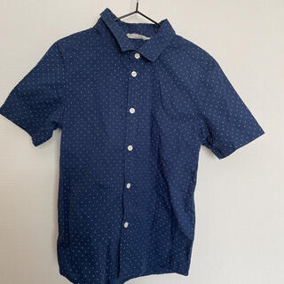 エイチアンドエイチ(H&H)の　H&M 半袖ドットシャツ 120(ブラウス)