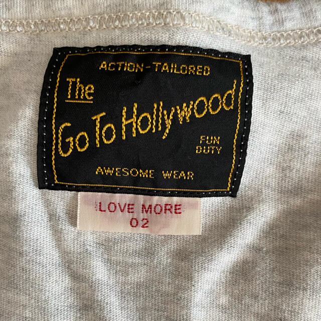 GO TO HOLLYWOOD(ゴートゥーハリウッド)のgo to hollywood レースtee 02 レディースのトップス(Tシャツ(長袖/七分))の商品写真