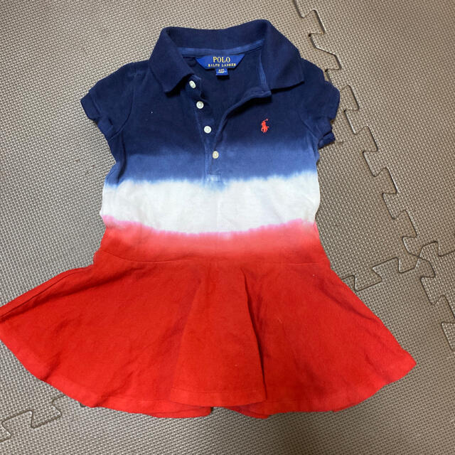 POLO RALPH LAUREN(ポロラルフローレン)の最終価格！ポロラルフローレン★ワンピース キッズ/ベビー/マタニティのキッズ服女の子用(90cm~)(ワンピース)の商品写真