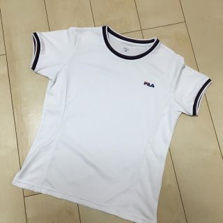 フィラ(FILA)のFILA Tシャツ 白 レディース(Tシャツ(半袖/袖なし))