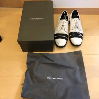 エンポリオアルマーニ(Emporio Armani)のエンポリオアルマーニ　革靴　皮靴　40サイズ　25.5cmから26cmくらい(ドレス/ビジネス)