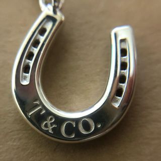 Tiffany & Co. - Tiffany ホースシュー ネックレス 蹄 シルバー