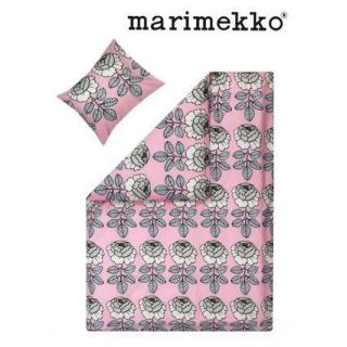 マリメッコ(marimekko)の【新品】美品 ★ marimekko MAALAISRUUSU 布団&枕カバー(シーツ/カバー)