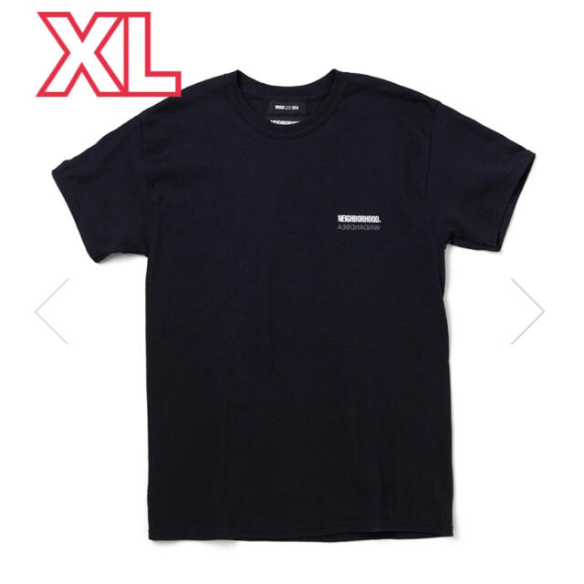 WIND AND SEA×NEIGHBORHOOD Tシャツ 黒 XL-
