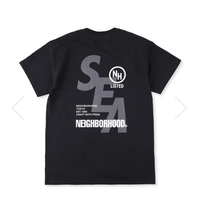 WIND AND SEA×NEIGHBORHOOD Tシャツ 黒 XL WIND AND SEA×NEIGHBORHOOD Tシャツ 黒 XL