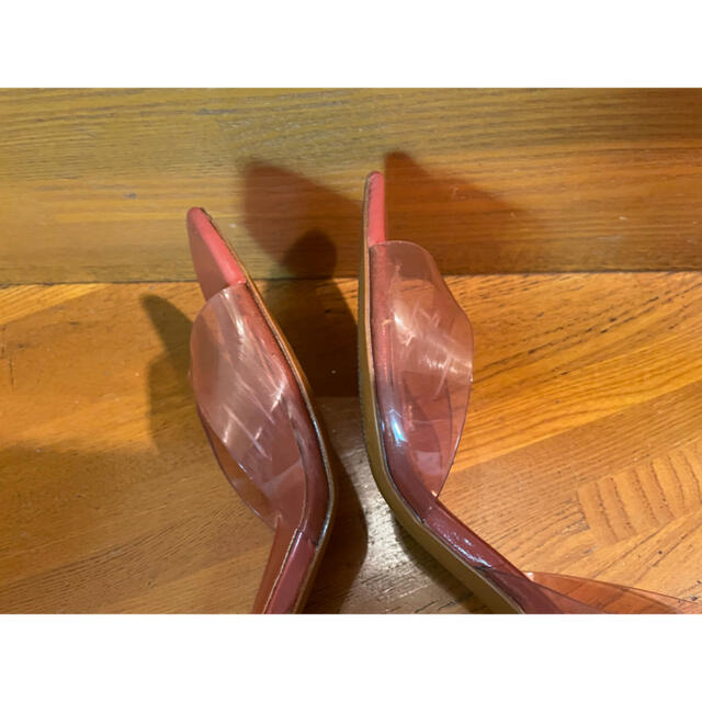 ZARA(ザラ)のPVCビニール透明サンダルピンク！ZARA レディースの靴/シューズ(サンダル)の商品写真