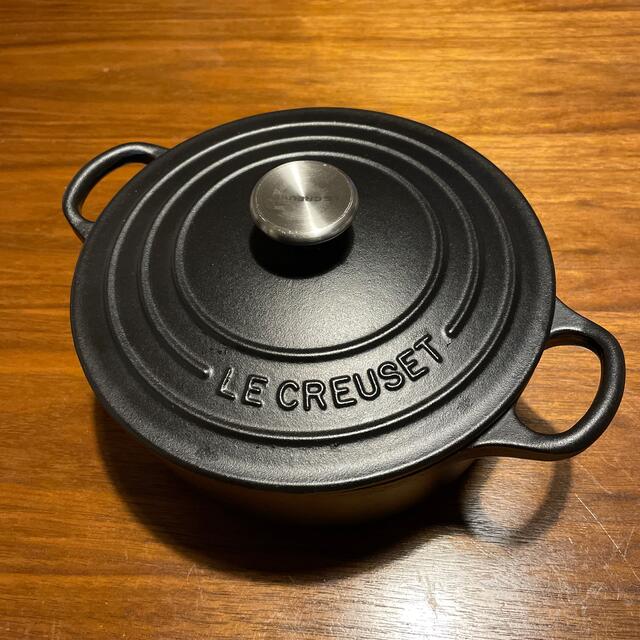 LE CREUSET(ルクルーゼ)の【みかん様専用】ル・クルーゼ　18センチ鍋 インテリア/住まい/日用品のキッチン/食器(鍋/フライパン)の商品写真