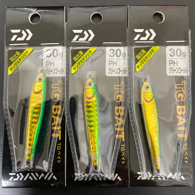 DAIWA(ダイワ)のTGベイト 30g 3個セット スポーツ/アウトドアのフィッシング(ルアー用品)の商品写真