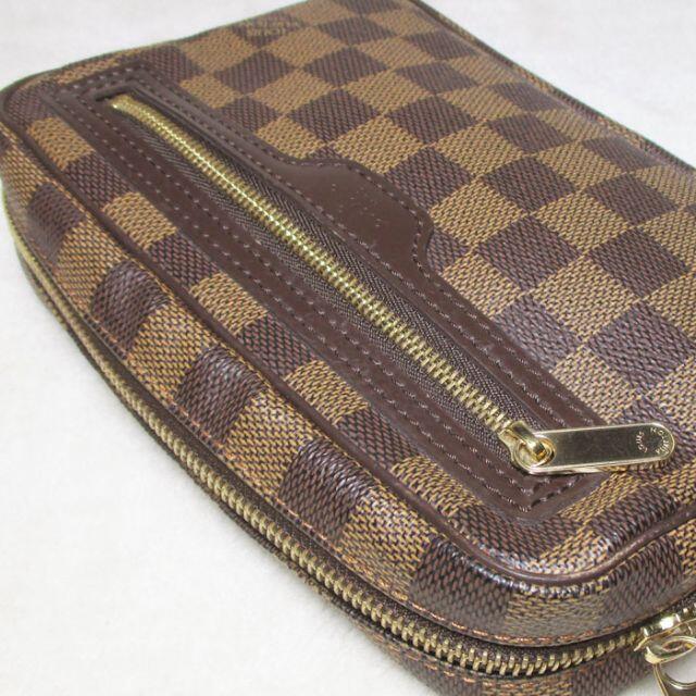 LOUIS VUITTON(ルイヴィトン)のLV ダミエ ポシェット・ビエマカオ N61739 クラッチバッグ 美品 レディースのバッグ(クラッチバッグ)の商品写真