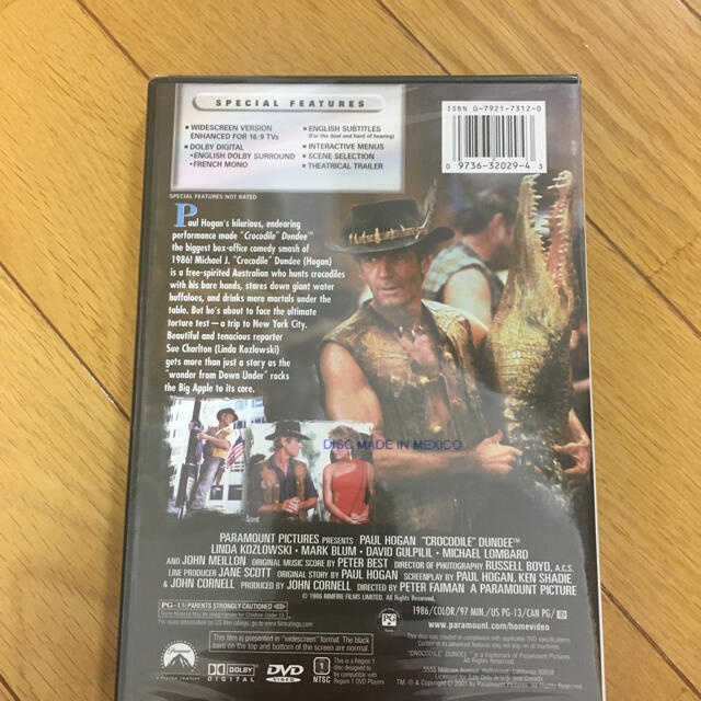 【海外DVDリージョン1専用】Crocodile Dundee 1&2セット エンタメ/ホビーのDVD/ブルーレイ(外国映画)の商品写真