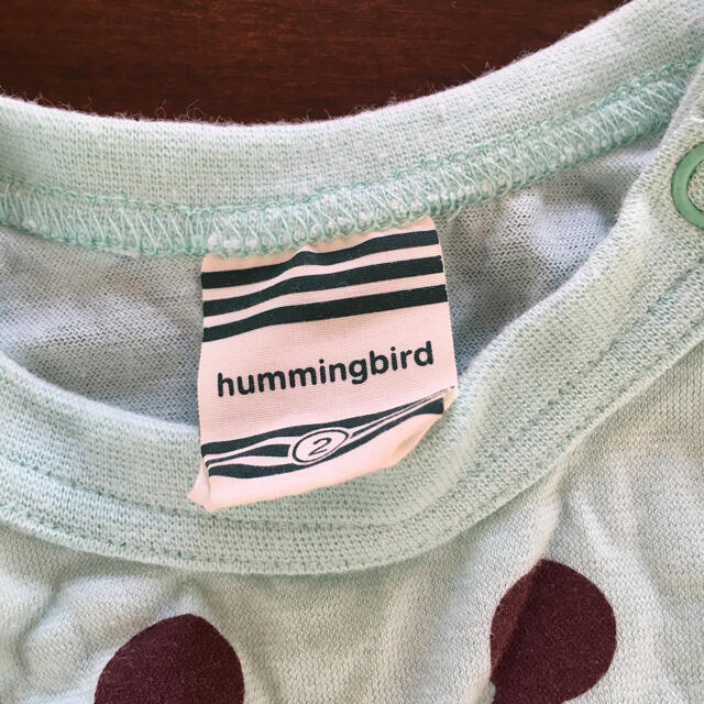 ZUCCa(ズッカ)のTシャツ　２歳児　hummingbird キッズ/ベビー/マタニティのキッズ服男の子用(90cm~)(Tシャツ/カットソー)の商品写真