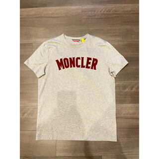 モンクレール(MONCLER)の国内正規品 モンクレール　Tシャツ　グレー　M  (Tシャツ/カットソー(半袖/袖なし))