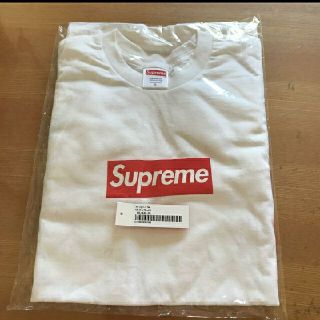 シュプリーム(Supreme)のsupreme box logo l/s tee Sサイズ　ボックスロゴ(Tシャツ/カットソー(七分/長袖))