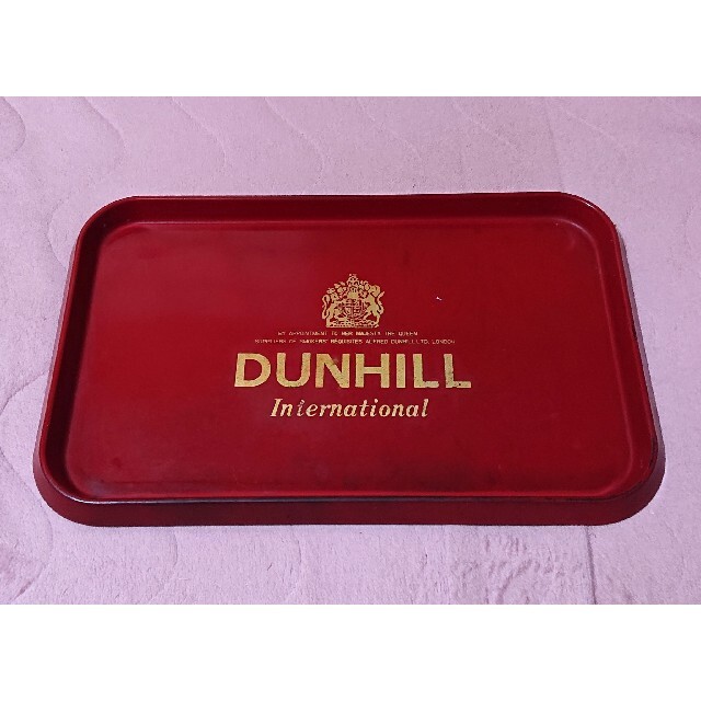 Dunhill(ダンヒル)のDUNHILL お盆 年代物 入手不可能品。 インテリア/住まい/日用品のインテリア/住まい/日用品 その他(その他)の商品写真