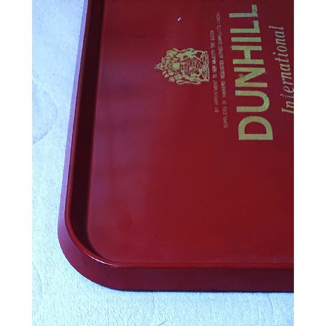 Dunhill(ダンヒル)のDUNHILL お盆 年代物 入手不可能品。 インテリア/住まい/日用品のインテリア/住まい/日用品 その他(その他)の商品写真