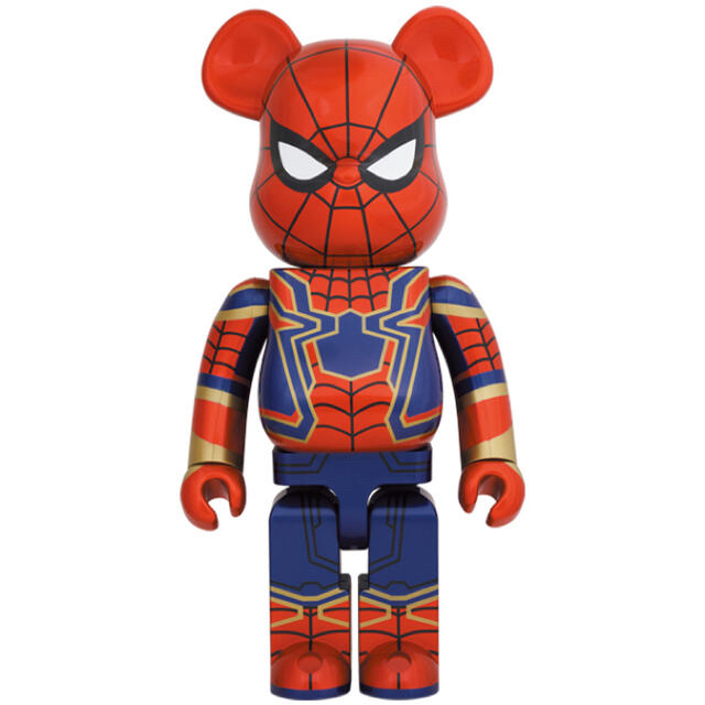 MEDICOM TOY(メディコムトイ)のBE@RBRICK IRON SPIDER 1000% 未開封 ベアブリック エンタメ/ホビーのフィギュア(その他)の商品写真