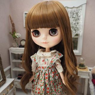 ネオブライス ウィッグ  毛先ソフトウェーブMB 10インチ Blythe(ぬいぐるみ)