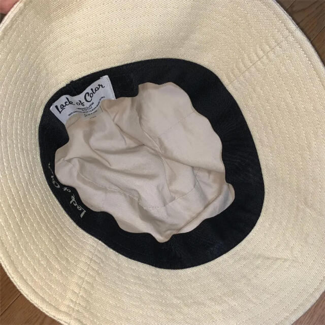 room306 CONTEMPORARY(ルームサンマルロクコンテンポラリー)のラックオブカラー　58cm バケットハット　バケハ レディースの帽子(ハット)の商品写真