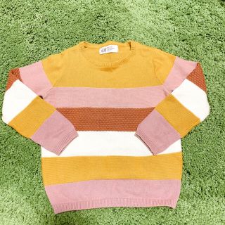 エイチアンドエム(H&M)のH&M ボーダーニット　18m-24m(ニット)