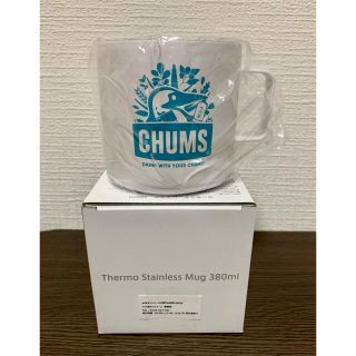 チャムス(CHUMS)の十六茶 × CHUMS サーモステンレスマグ ブルー 380ml(ノベルティグッズ)