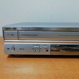 MITSUBISHI DVD一体型VHSビデオデッキ 【DVR-S300❵
