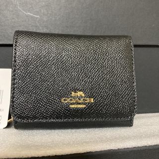 コーチ(COACH)のコーチ　coach 正規品　折財布　黒(財布)