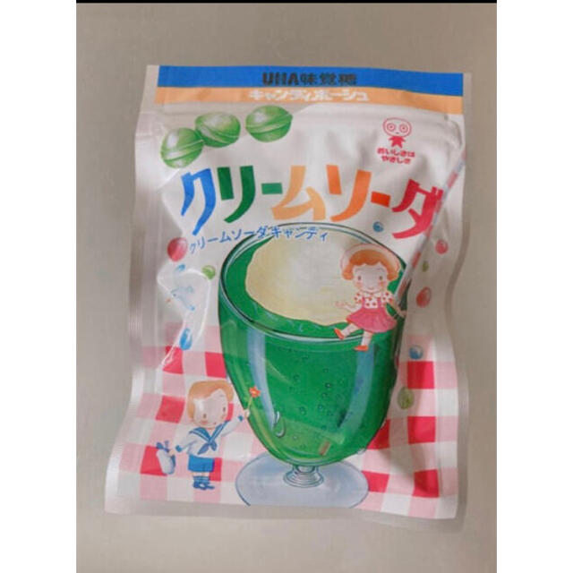 UHA味覚糖(ユーハミカクトウ)のUHA味覚糖　クリームソーダ 食品/飲料/酒の食品(菓子/デザート)の商品写真