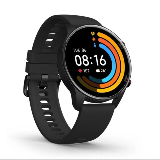 ANDROID(アンドロイド)の専用Xiaomi mi watch ブラック系カラー 新品未開封 日本語対応 ◎ メンズの時計(腕時計(デジタル))の商品写真