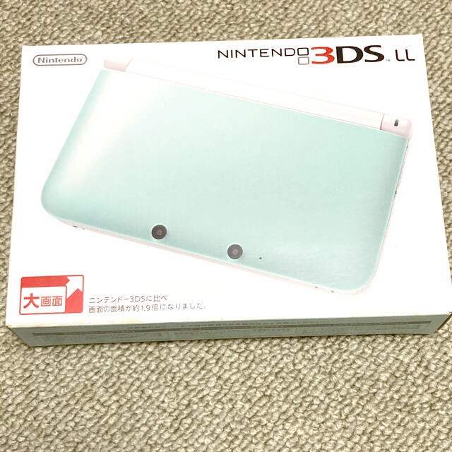 Nintendo3DSLL ニンテンドー3DS LL ミント　ホワイト