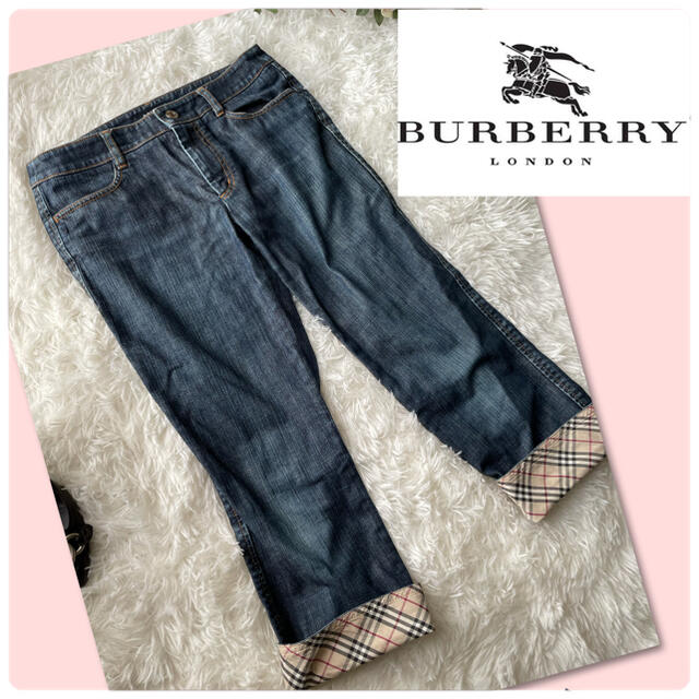 BURBERRY - ♡バーバリーロンドン 7分丈ジーパン デニム♡の通販 by