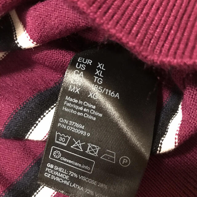 H&M(エイチアンドエム)のメンズニット　XL メンズのトップス(ニット/セーター)の商品写真