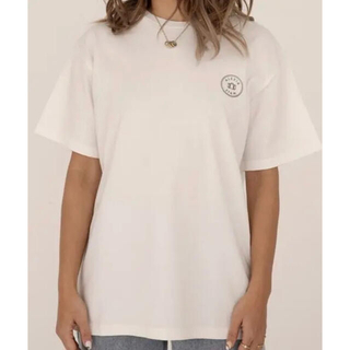 アリシアスタン(ALEXIA STAM)のアリシアスタン Tシャツ ホワイト　Circle Logo Tee　新品未使用(Tシャツ(半袖/袖なし))