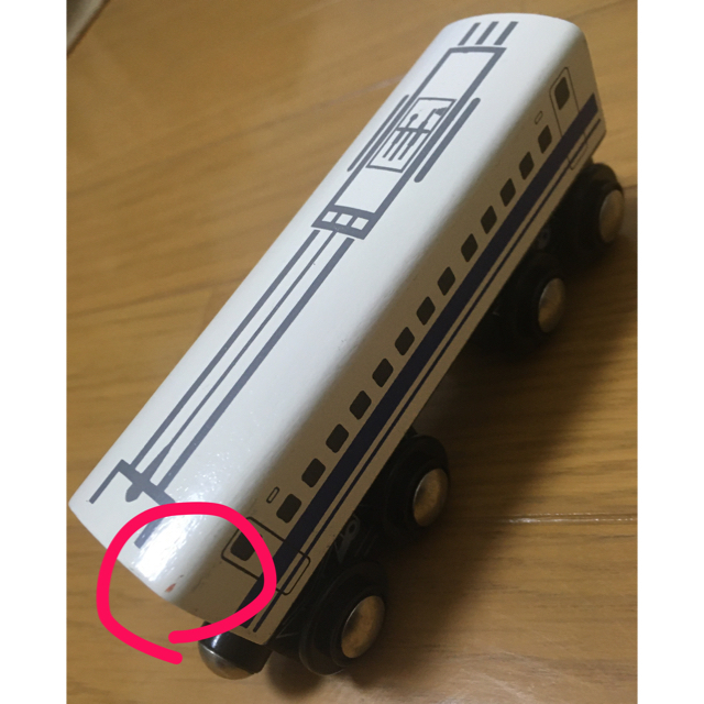 BRIO(ブリオ)のBRIO 新幹線　N700系 キッズ/ベビー/マタニティのおもちゃ(電車のおもちゃ/車)の商品写真