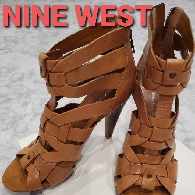 NINE WEST(ナインウエスト)のナインウェスト　☆レースアップサンダル☆　23.5cm レディースの靴/シューズ(サンダル)の商品写真