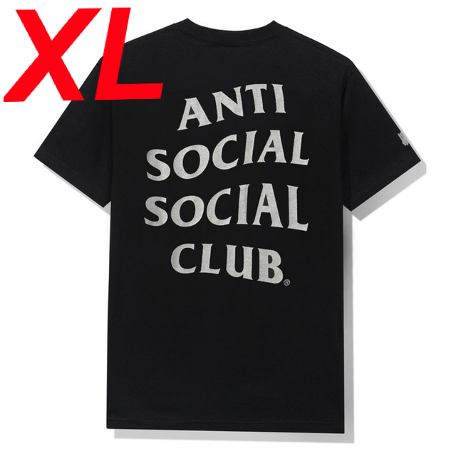 ASSC X Undefeated Paranoid Black Tee XL