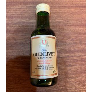 （古酒）グレンリベット12年 43度　50ml プレミア(その他)