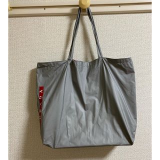 プラダ(PRADA)のプラダスポーツ　ショップ袋　色グレー　ビニール製(エコバッグ)