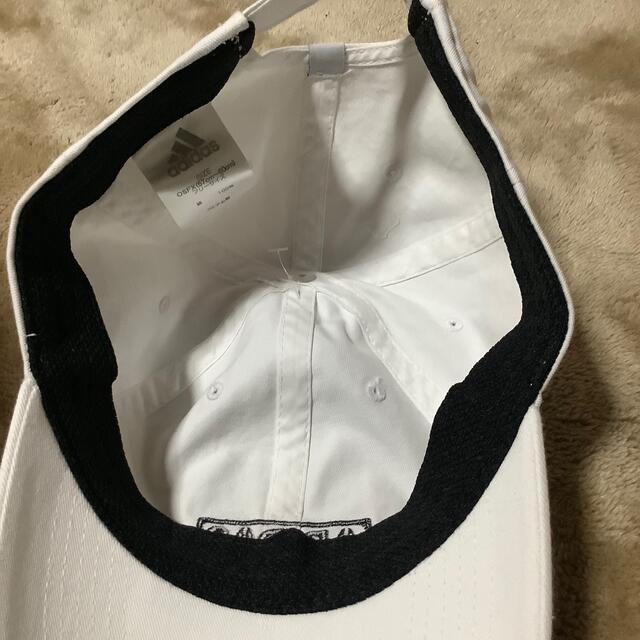 adidas(アディダス)のadidasキャップ白未使用帽子アディダス レディースの帽子(キャップ)の商品写真