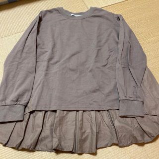 ユニクロ(UNIQLO)のフレアカットソー専用です(カットソー(長袖/七分))