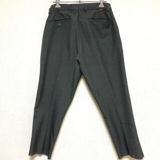 シュプリーム(Supreme)のsupreme wool Trousers pant 30 カットオフ グレー(ワークパンツ/カーゴパンツ)