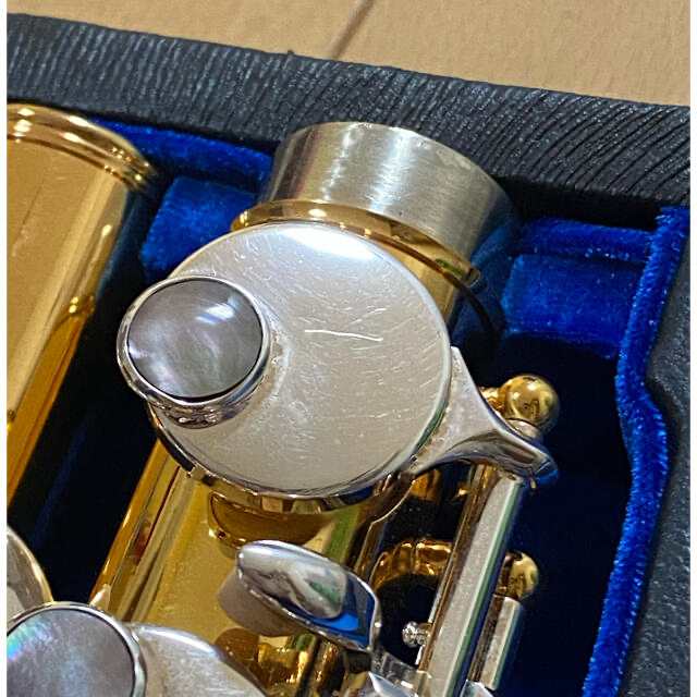 【美品アルトフルート】金メッキ　特注　 楽器の管楽器(フルート)の商品写真