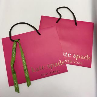 ケイトスペードニューヨーク(kate spade NEW YORK)のケイトスペード 紙袋 2枚セット(ショップ袋)