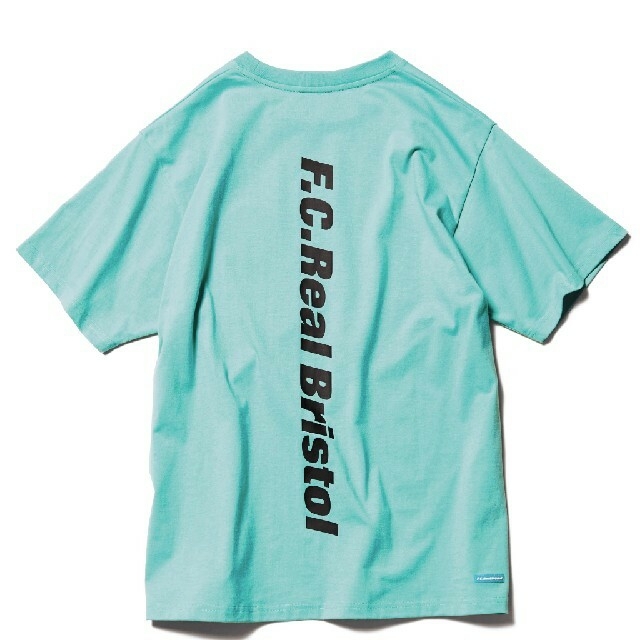 F.C.Real Bristol BIG VERTICAL LOGO TEE M Tシャツ+カットソー(半袖+袖なし)