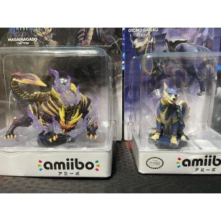 カプコン(CAPCOM)のモンスターハンターライズ　amiibo　マガイマガド、ガルク　アミーボ(アニメ/ゲーム)